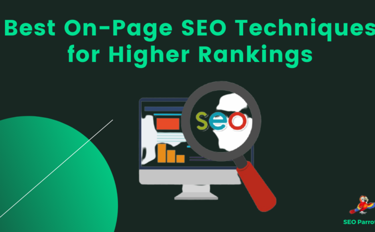 On Page SEO Techniques 1